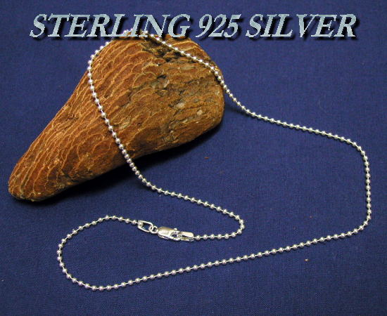STERLING 925 SILVER CHAIN BC200-45 ボール