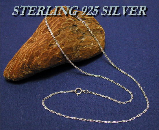 STERLING 925 SILVER CHAIN CH265-16 チェーン