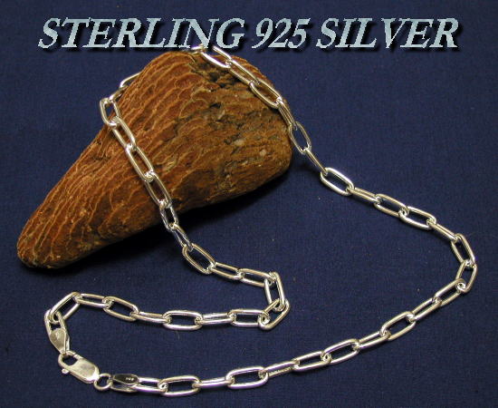 STERLING 925 SILVER CHAIN LCL150-45 長あずき