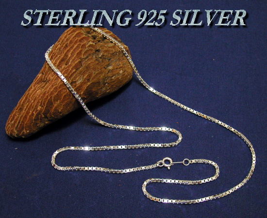 STERLING 925 SILVER CHAIN V200-60 ベネチアン