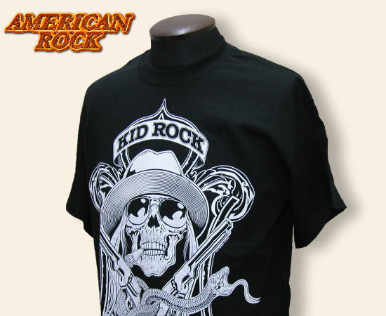 AMERICAN ROCK Tシャツ KID ROCK ブラック